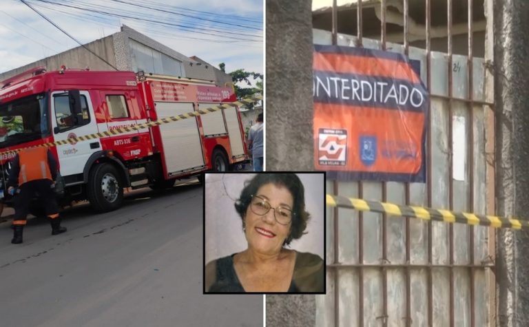 Idosa morre após botija de gás explodir e casa desabar em Vila Velha