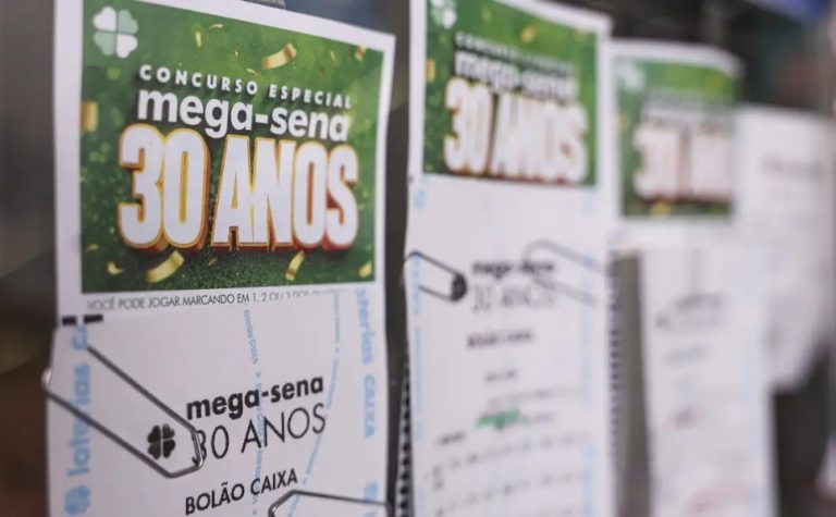 Mega-Sena especial de 30 anos: confira os números sorteados neste domingo
