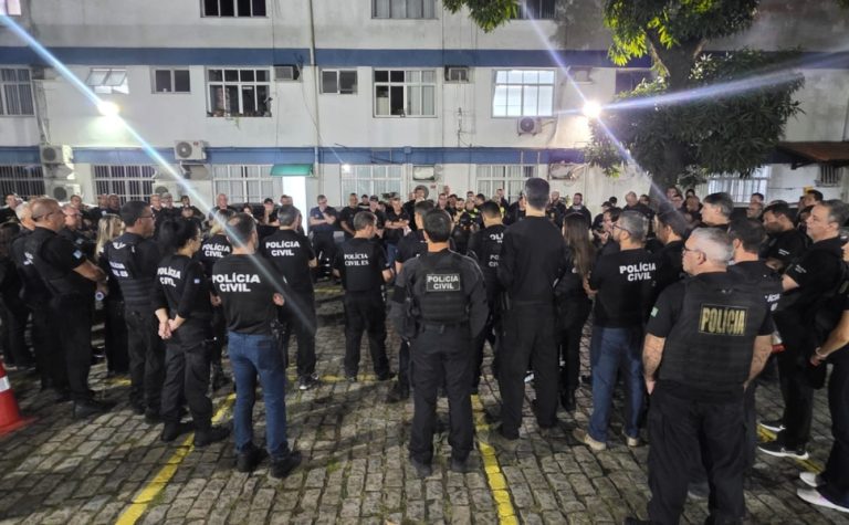 Megaoperação contra o crime organizado mobiliza 130 policiais na Grande Vitória