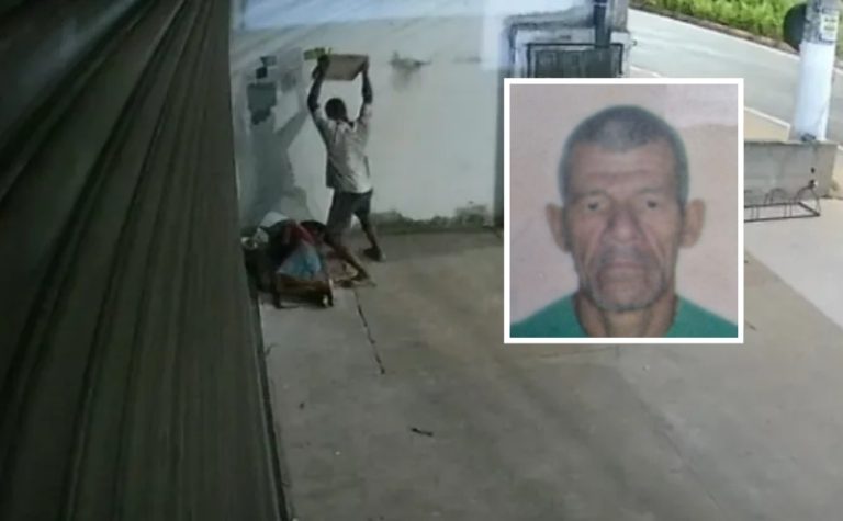 Morre homem em situação de rua agredido com placa de concreto na Serra