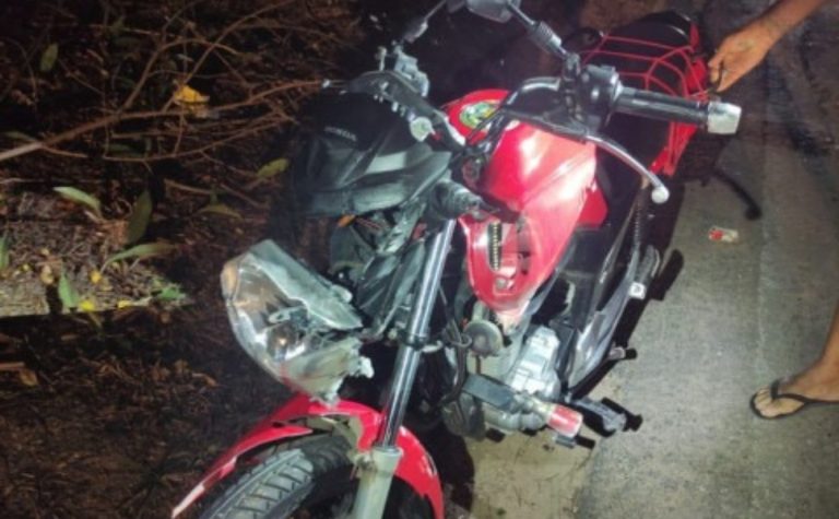 Motociclista fica em estado grave após bater em cavalo no ES