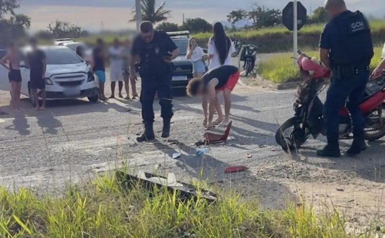 Motociclista morre após colisão com carro em Marataízes