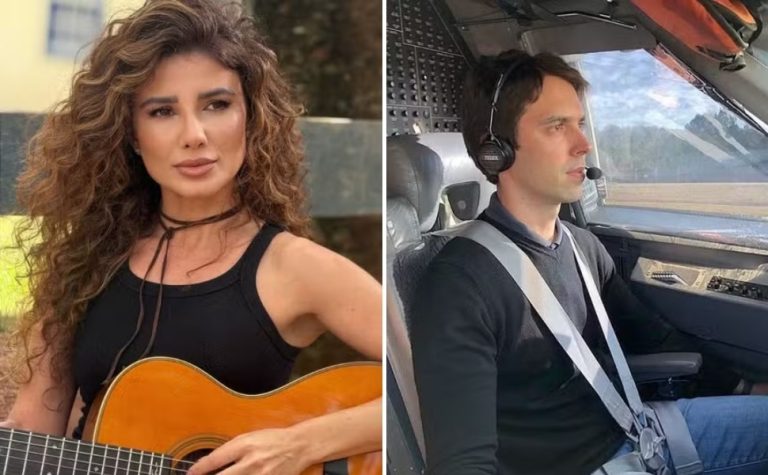 Paula Fernandes assume namoro com piloto de avião
