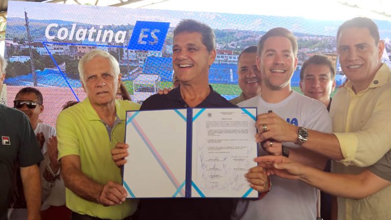 Recados de Ricardo Ferraço e Renzo Vasconcelos em Colatina