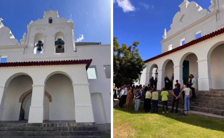 Restauro do fontispício do Convento São Francisco é inaugurado em Vitória