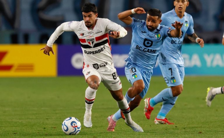São Paulo segura O’Higgins, garante empate no Chile e segue líder do grupo