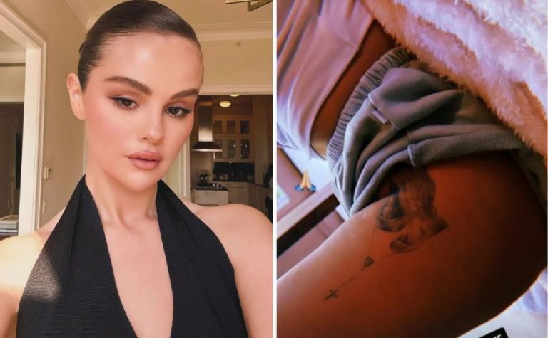Selena Gomez revela tatuagem discreta com símbolo religioso e surpreende fãs