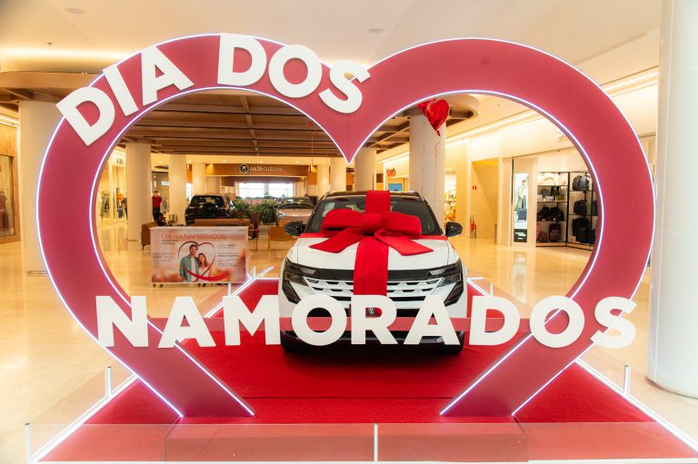 Shopping Vitória sorteia carro zero km em campanha de Dia dos Namorados