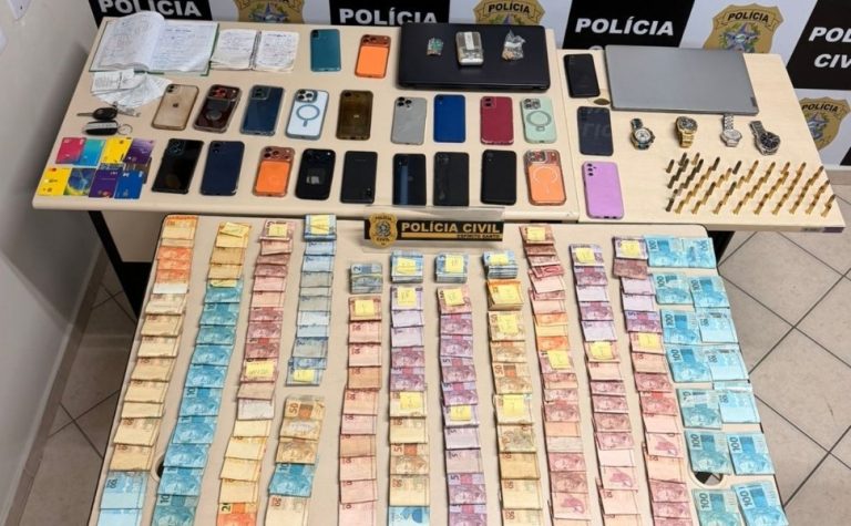 Suspeito de liderar o tráfico de drogas em Cariacica é preso durante operação