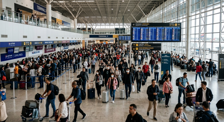 Turistas estrangeiros aumentaram gastos no Brasil em 9%