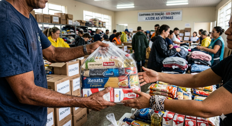 UFPE lança campanha de arrecadação para ajudar desabrigados pelas chuvas