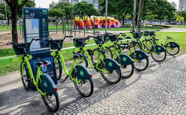 Bikes compartilhadas serão gratuitas em Vitória, Vila Velha e Serra nesta quarta