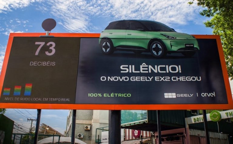 Campanha “Ruído Zerooh!” da Orvel Geely vence bronze em festival de criatividade