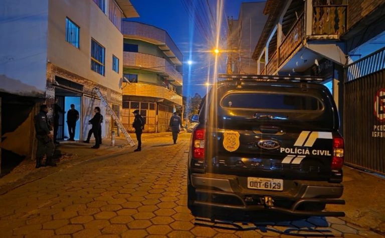 Cinco suspeitos são presos durante operação contra tráfico em Santa Maria de Jetibá