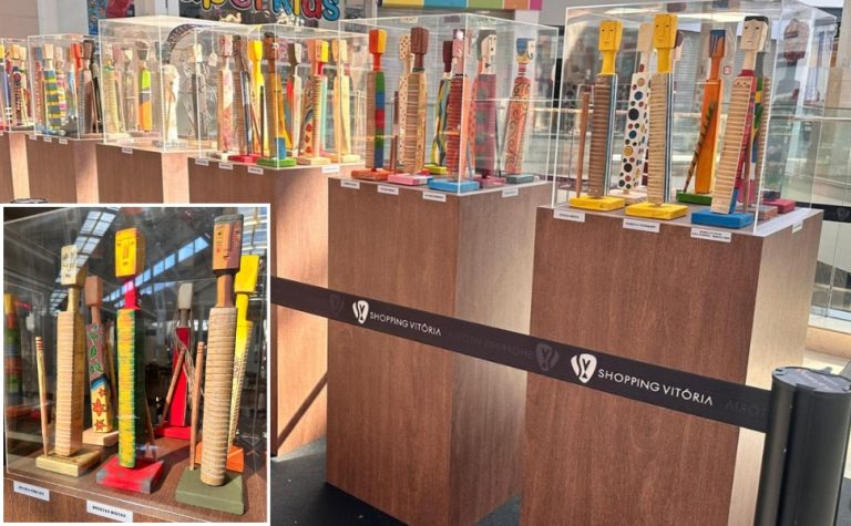 Exposição “A Casaca” leva releituras do instrumento ao Shopping Vitória