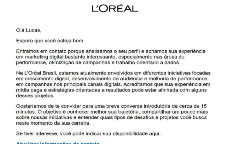 Golpe usa falsas vagas de emprego da L’Oréal e Coca-Cola para roubar acesso a email