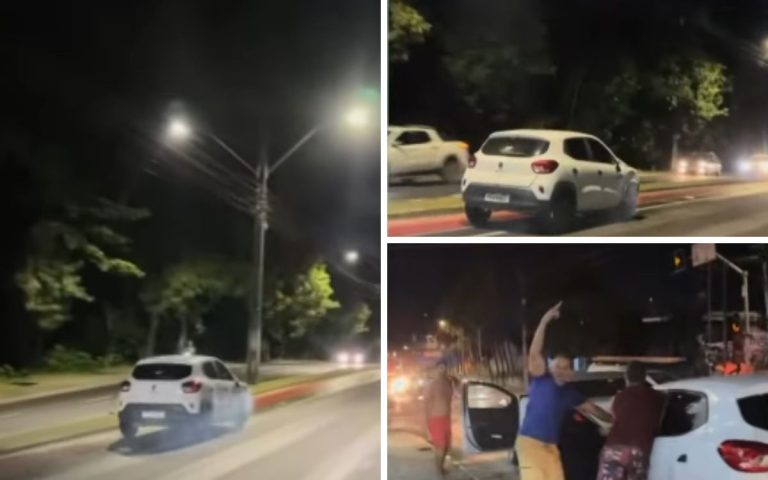 Grávida é atropelada no Ibura; motorista foge e termina presa no Recife