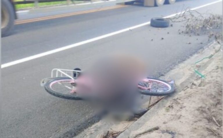 Homem é morto a tiros em cima de bicicleta na BR-101, em Jaguaré