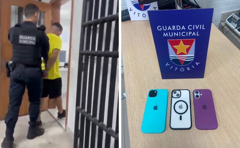 Homem é preso por furtar celulares no Triângulo das Bermudas