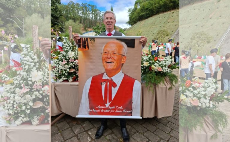 Ícone da cultura italiana, Zurlo é homenageado na Carretella del Vin