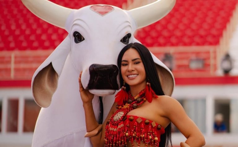 Isabelle Nogueira se despede do Boi Garantido