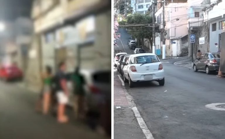 Jovens são baleados após jogo do Brasil no Centro de Vitória