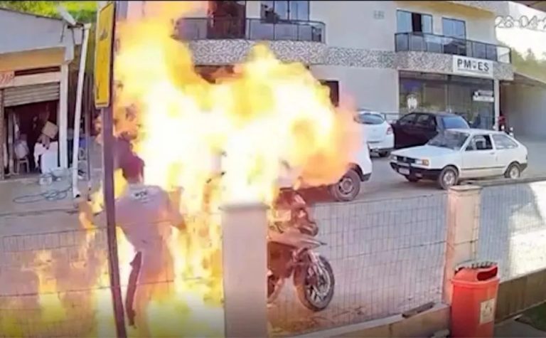 Justiça mantém prisão preventiva de homem que incendiou moto em Domingos Martins