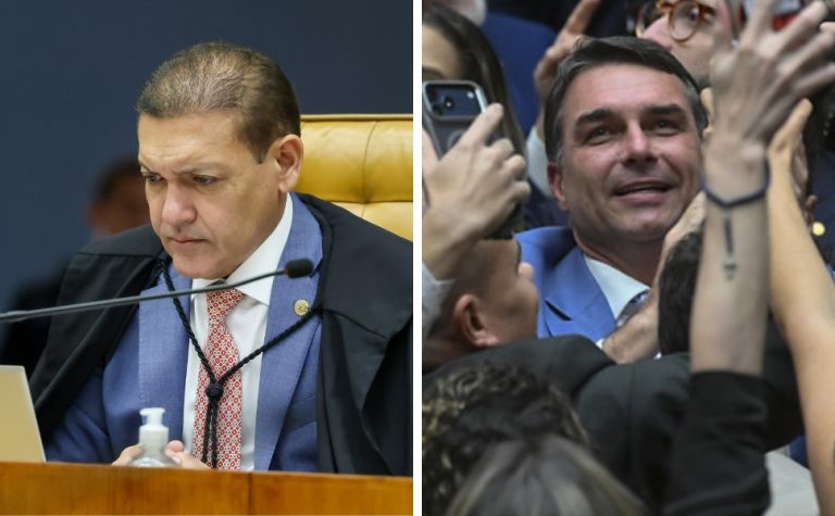 Kassio manda tirar do ar pesquisa que mostrou recuo de Flávio Bolsonaro