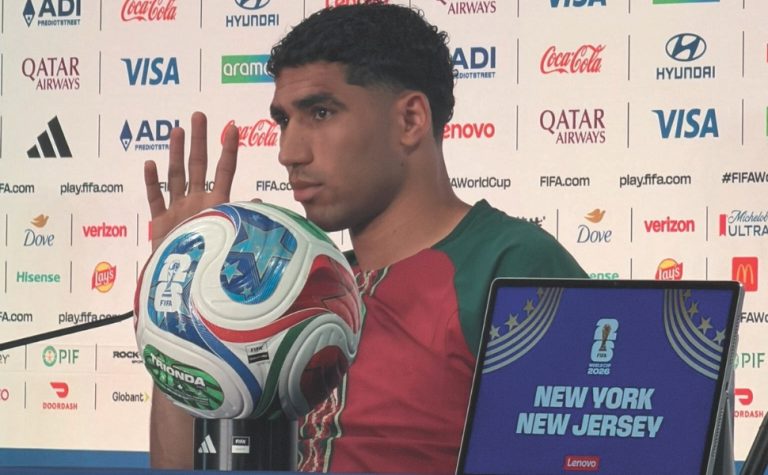 “Não há favoritismo”, diz Hakimi do Marrocos