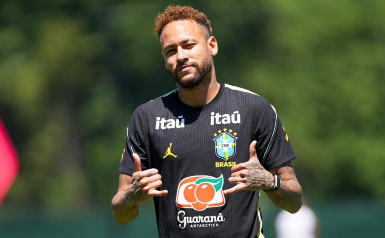 Neymar estará à disposição do Brasil contra a Escócia, confirma Ancelotti
