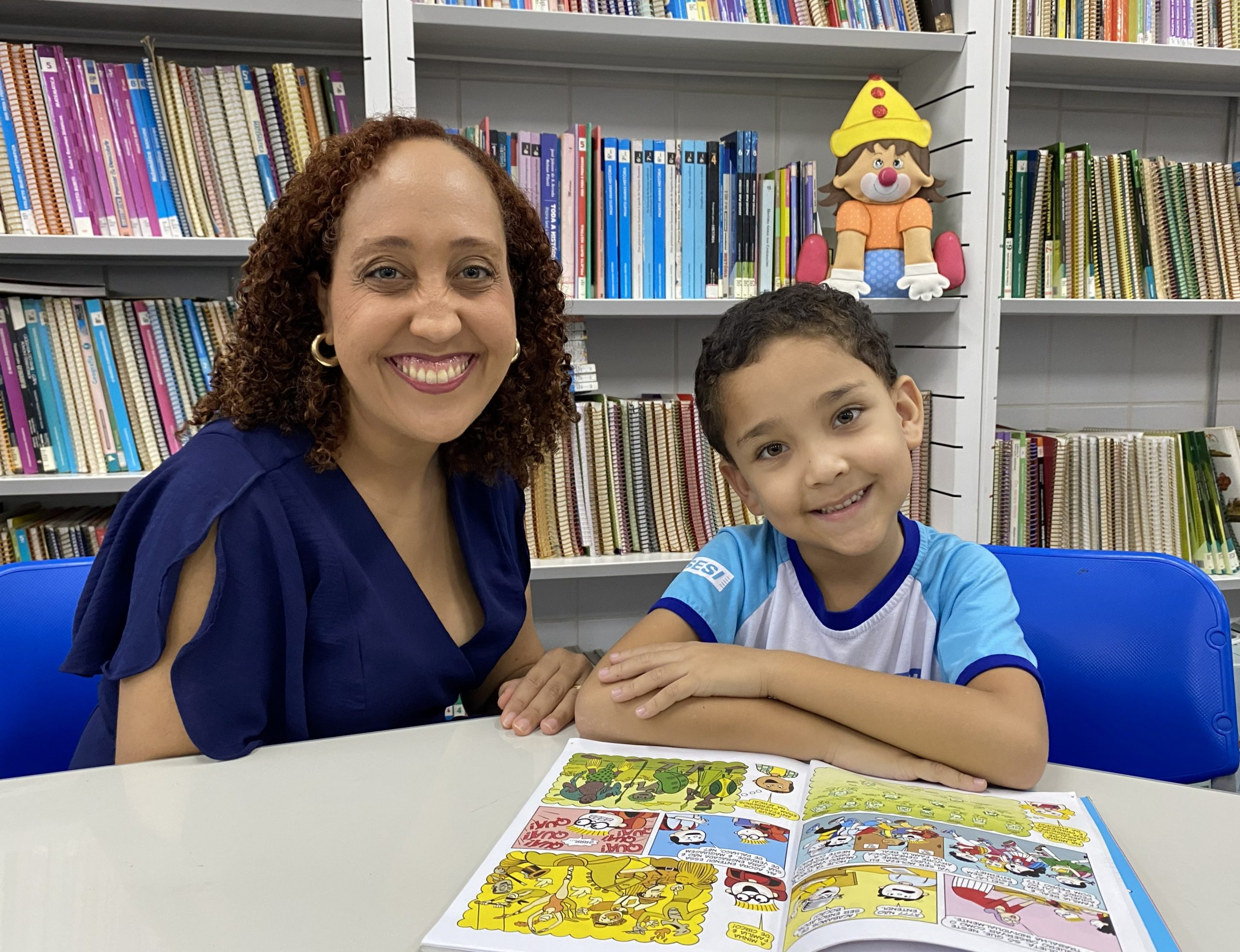 Sesi ES une acolhimento e projetos no 1º ano escolar