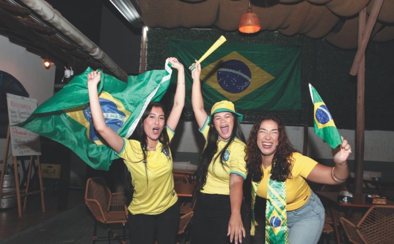 Sextou em clima de torcer pela Seleção Brasileira na Grande Vitória