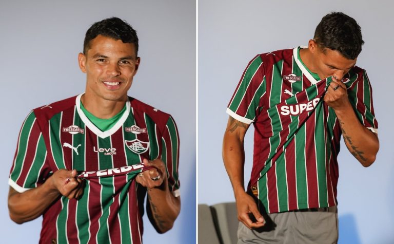 Thiago Silva chega ao Brasil e se junta ao elenco do Fluminense