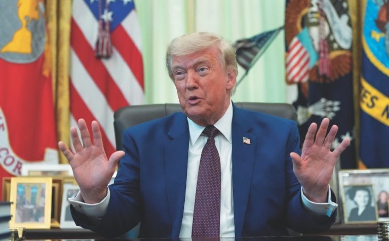 Trump quer impor taxa ao Brasil por “trabalho forçado”