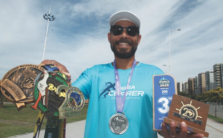 Ultramaratonista se prepara para desafio de correr 500 quilômetros no ES
