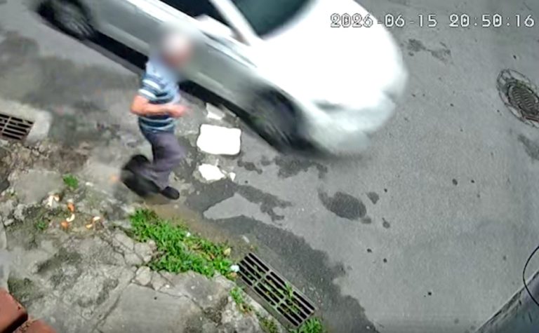 VÍDEO: enfermeiro de 70 anos é alvo de assalto na Serra