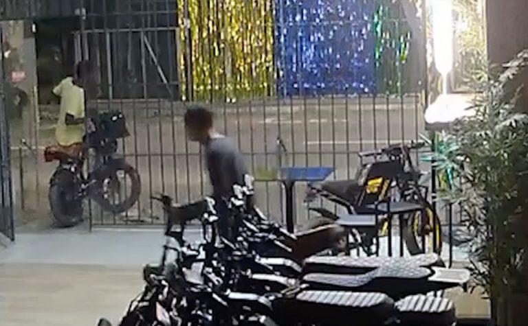 VÍDEO: loja de bikes elétricas é saqueada no ES e prejuízo ultrapassa R$ 100 mil