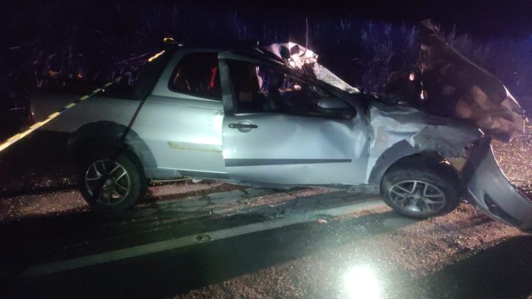 Acidente na BR-408 deixa um morto e três feridos em Aliança