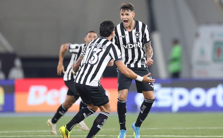 Botafogo aproveita trapalhada nos acréscimos e vence Santos em jogo agitado