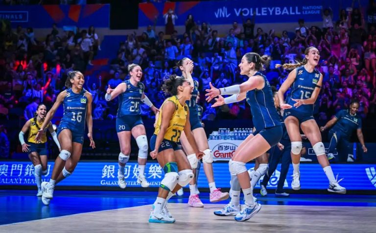 Brasil bate favorita Itália e terá Turquia na final da Liga das Nações