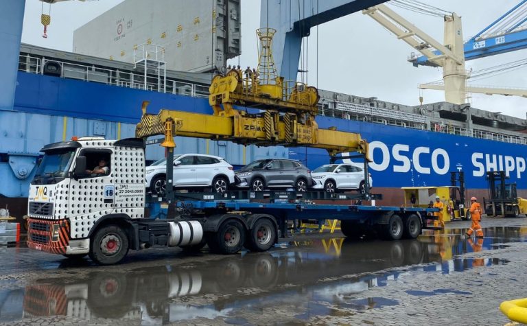 Brasil lidera ranking de importação de carros chineses