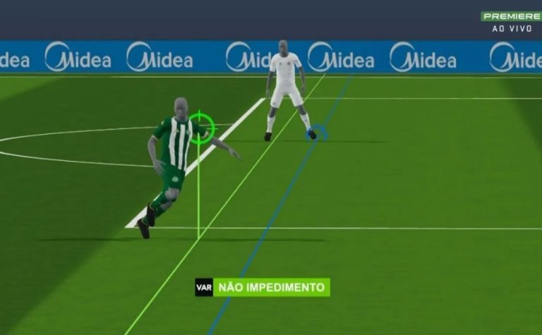 Brasileirão tem primeiro gol com nova tecnologia de impedimento