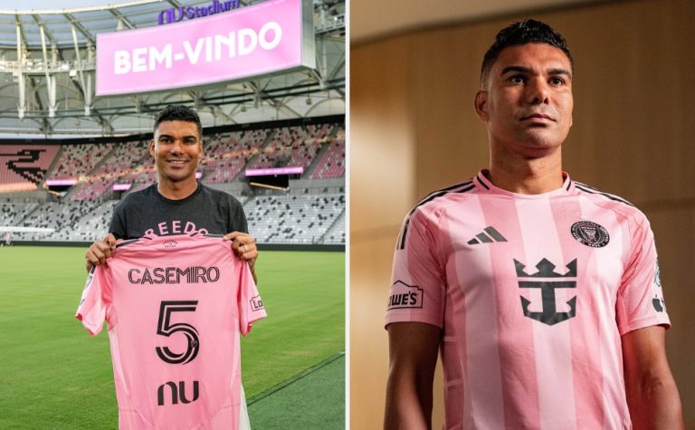 Casemiro é anunciado por time de Messi nos EUA