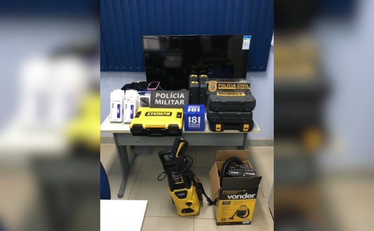 Celulares, ferramentas e documentos são apreendidos durante operação em Guaçuí