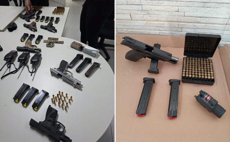 Cinco pessoas são presas por posse ilegal de armas na Grande Vitória