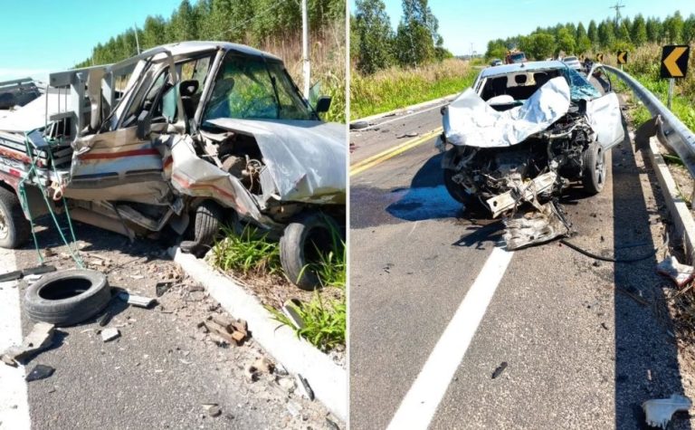 Colisão entre caminhão e carro deixa um homem morto em São Mateus