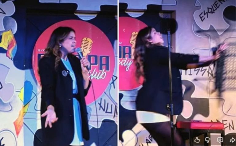 Comediante é agredida com cadeirada durante show de stand-up em Florianópolis