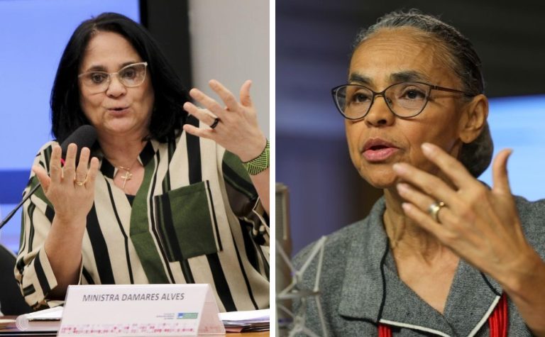 Damares agradece apoio de Marina Silva e cita admiração: ‘Somos irmãs em Cristo’