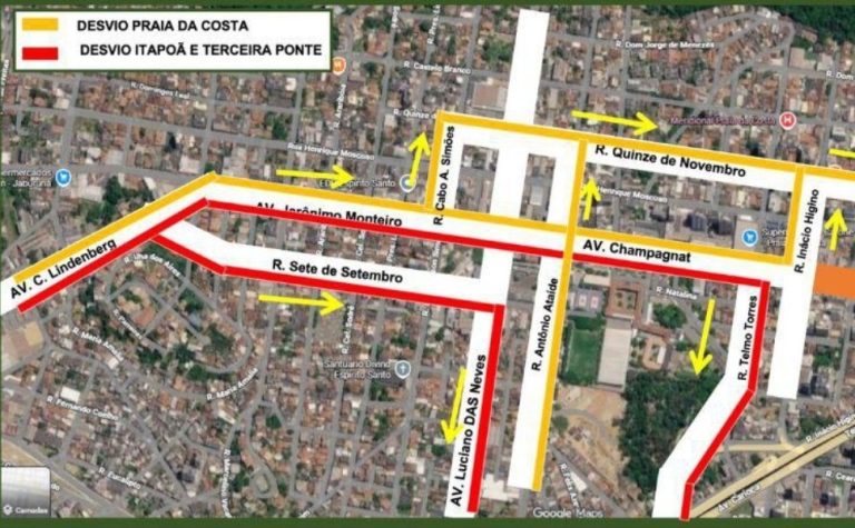 Demolição de ponte muda trânsito em Vila Velha na próxima semana