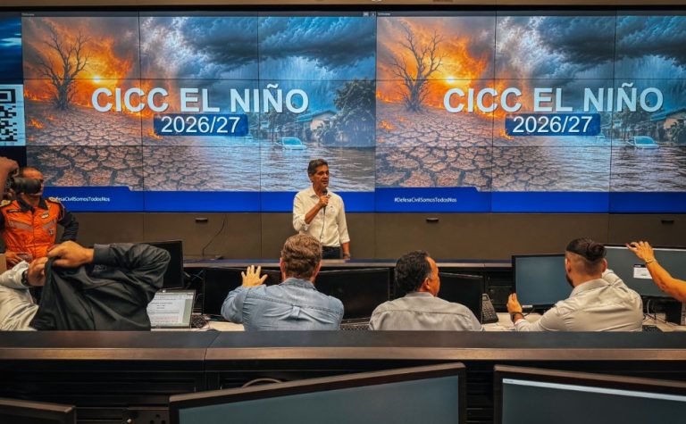 El Niño deve provocar temperaturas acima da média nos próximos meses no ES